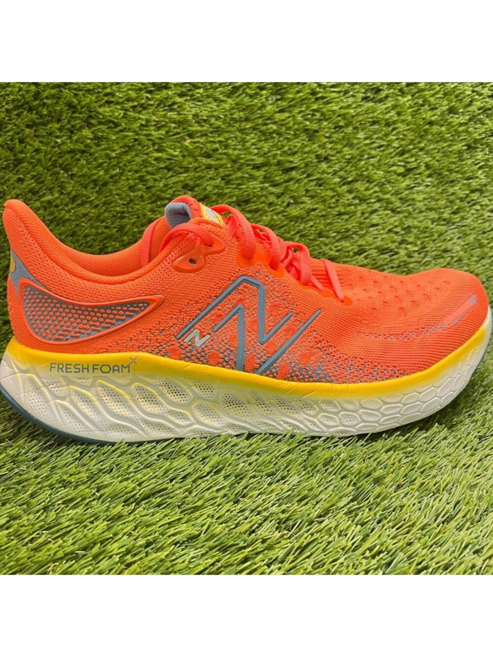 New Balance Fresh Foam X 1080v12 Mens Size 11 Orange Running Shoes Sneakers